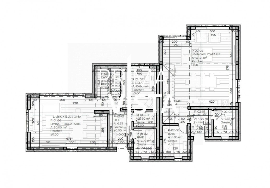 Vanzare teren cu panorama autorizat pentru duplex zona Floresti