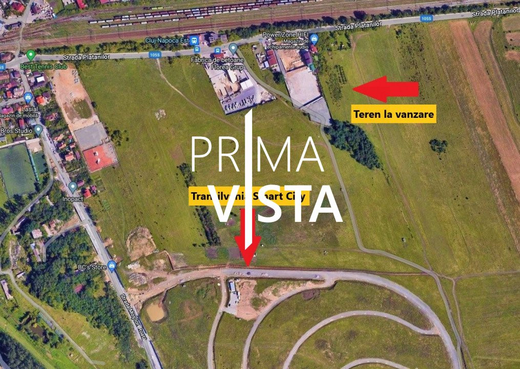 Vanzare teren industrial 2500 mp zona Selgros Unitatea Militara - Someseni