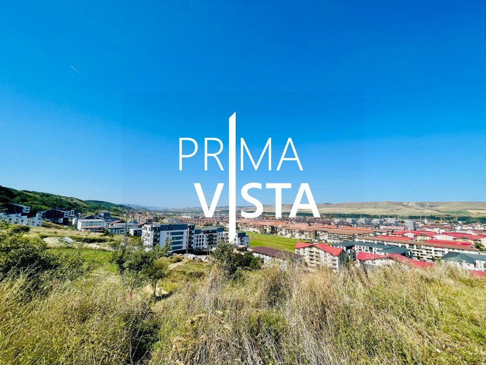 Vanzare teren cu panorama autorizat pentru duplex zona Floresti