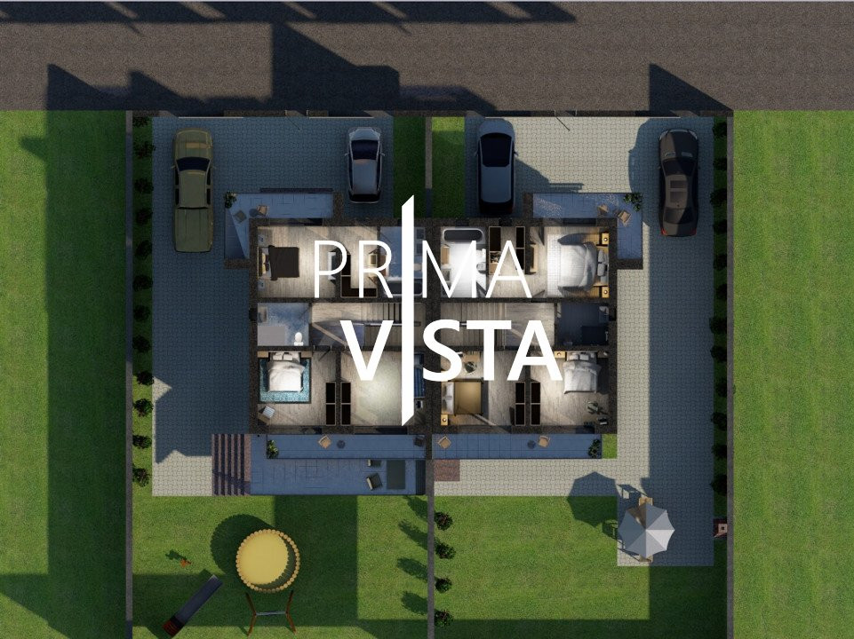 Vanzare casa cuplata 140 mp zona Suceagu, Baciu