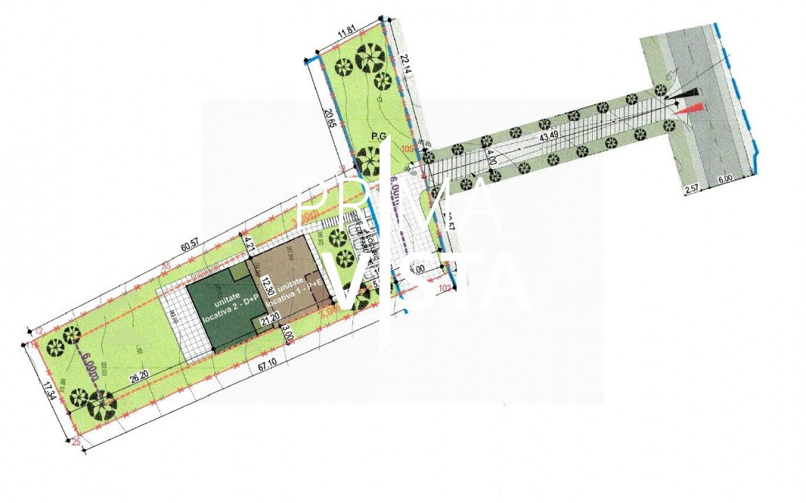 Vanzare teren autorizabil imediat 1570 mp zona Auchan Iris