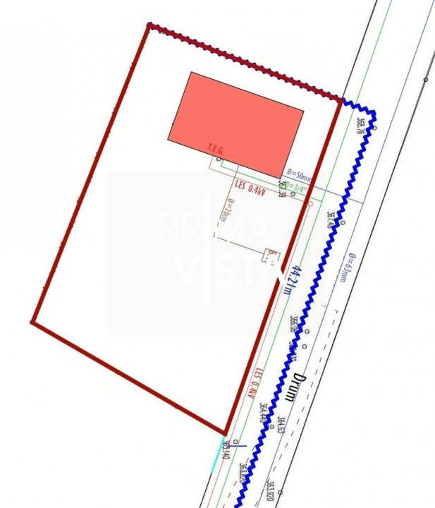 Vanzare teren 1100 mp zona Hub Educational Borhanci