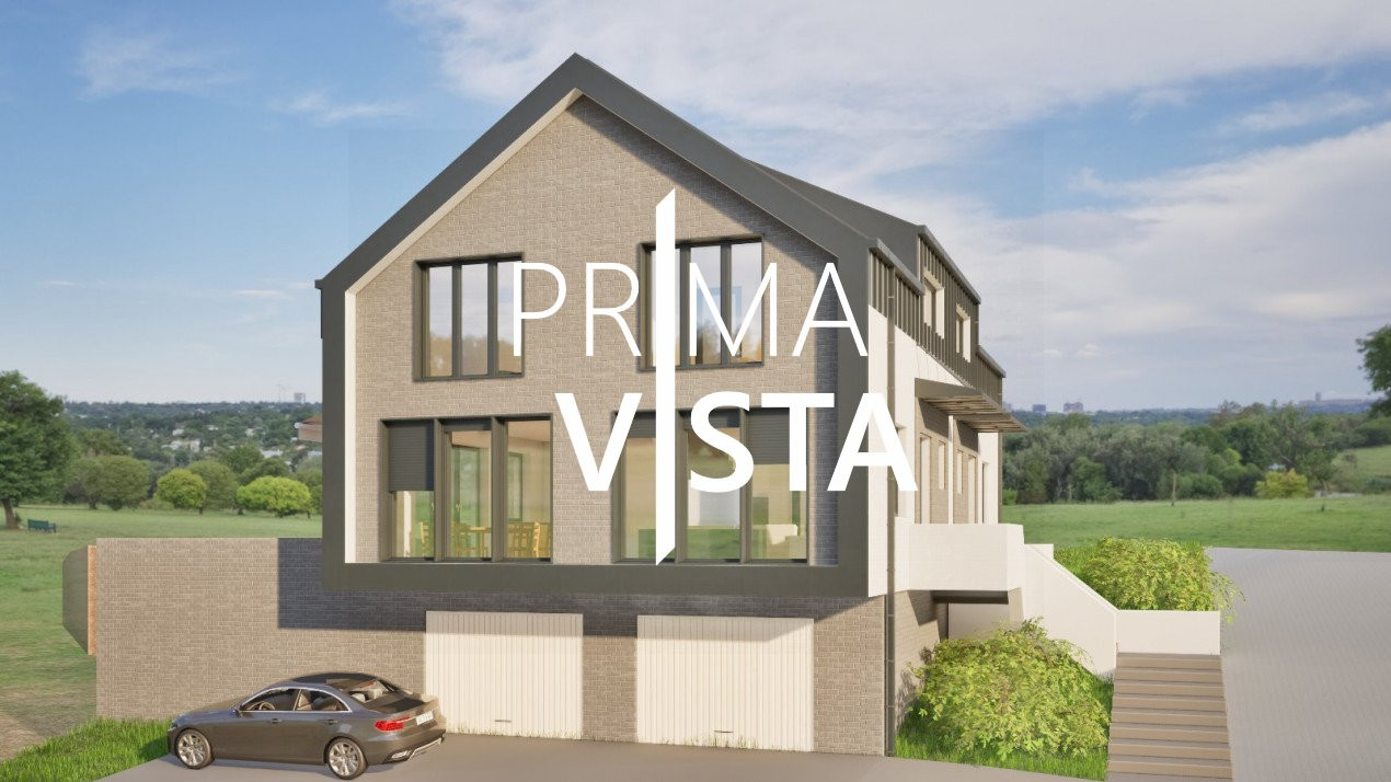 Vanzare casa cuplata cu panorama 156 mp, 2 garaje zona Dambul Rotund