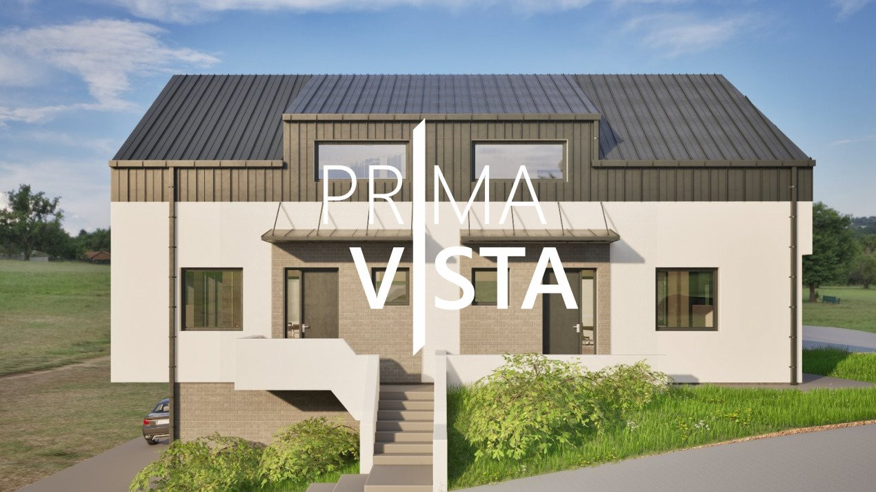 Vanzare casa cuplata cu panorama 156 mp, 2 garaje zona Dambul Rotund