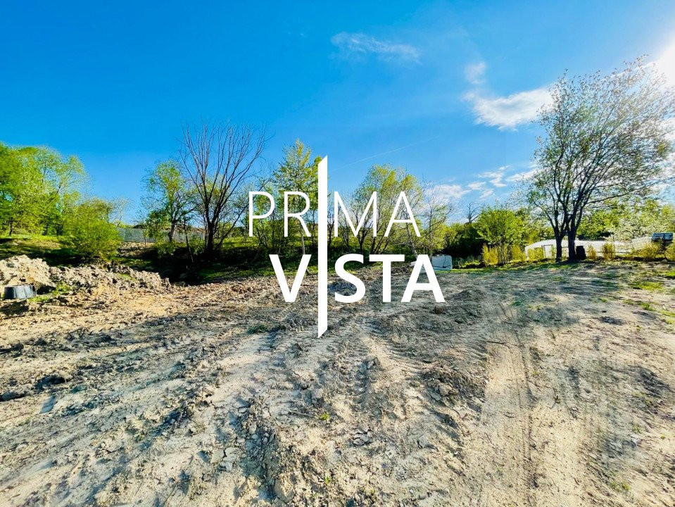 Vanzare teren 1500 mp cu panorama spre oras zona Feleacu