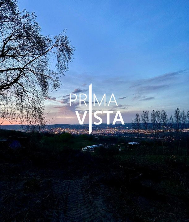 Vanzare teren 1500 mp cu panorama spre oras zona Feleacu
