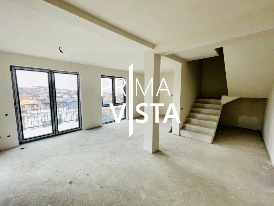 Vanzare casa tip duplex 140 mp, teren 386 mp zona Dermiz