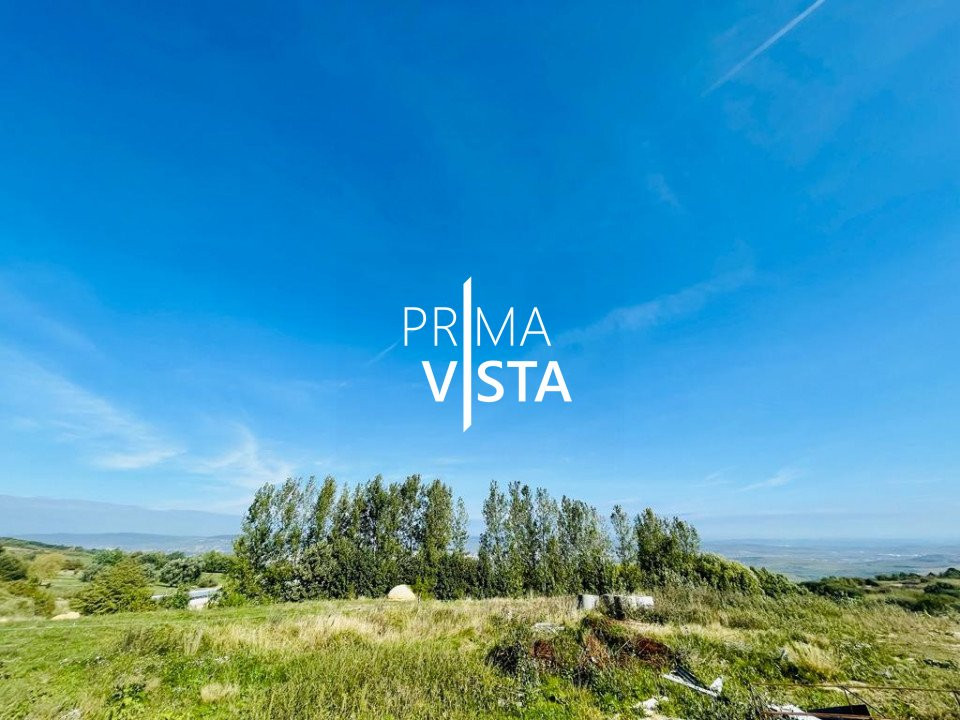 Vanzare teren 1500 mp cu panorama asupra orasului zona Partia de Schi Feleacu