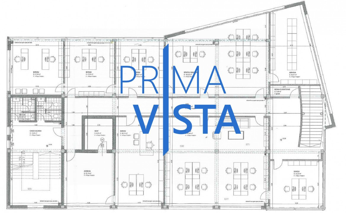 Vanzare imobil pentru birouri 1500 mp utili teren 3000 mp zona Calea Turzii