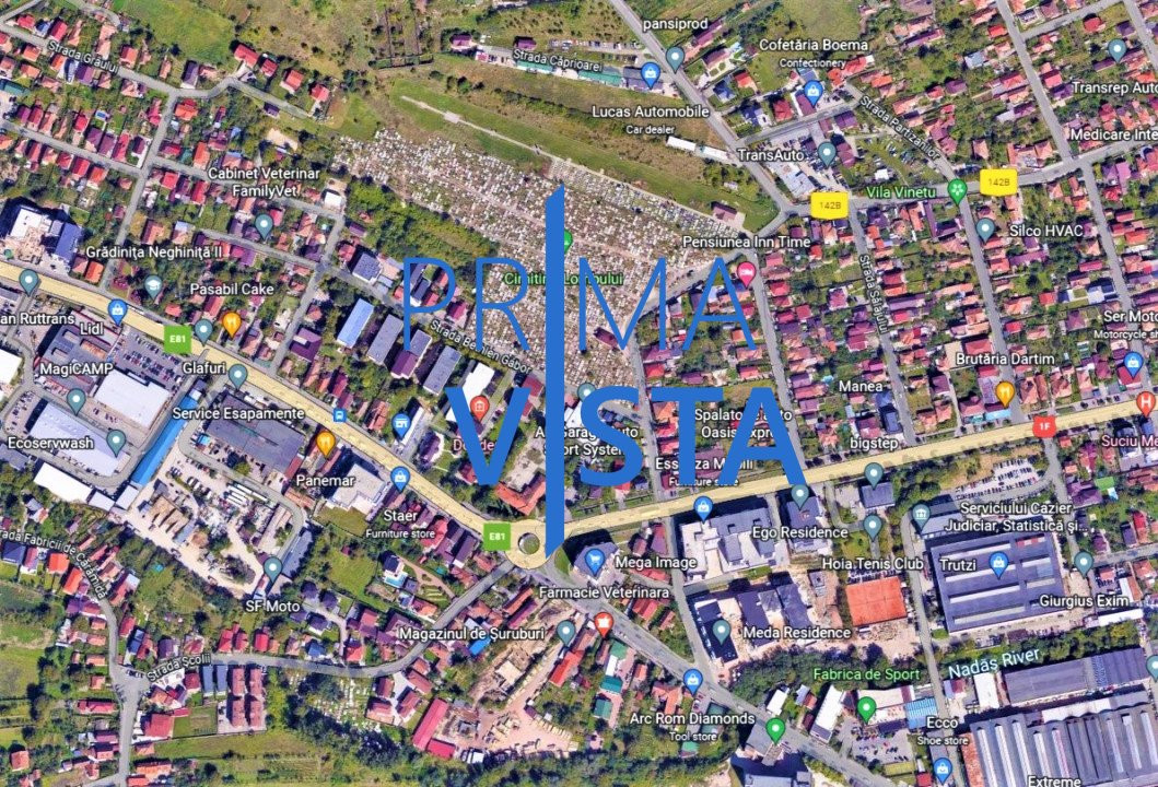 Vanzare teren 2700 mp pentru clinica spital gradinita sau bloc zona Dambul Rotund